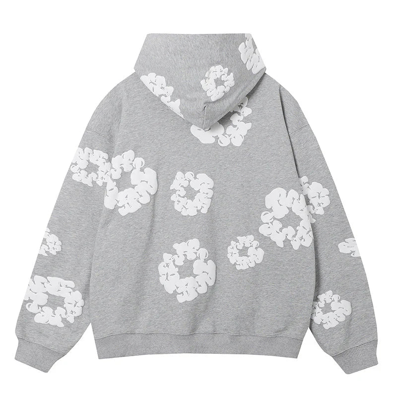 Denim Tears Grey Hoodie - LuxuryLineBG